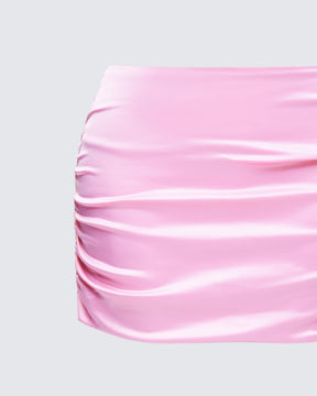 Minissaia Saranna Rosa de Cetim