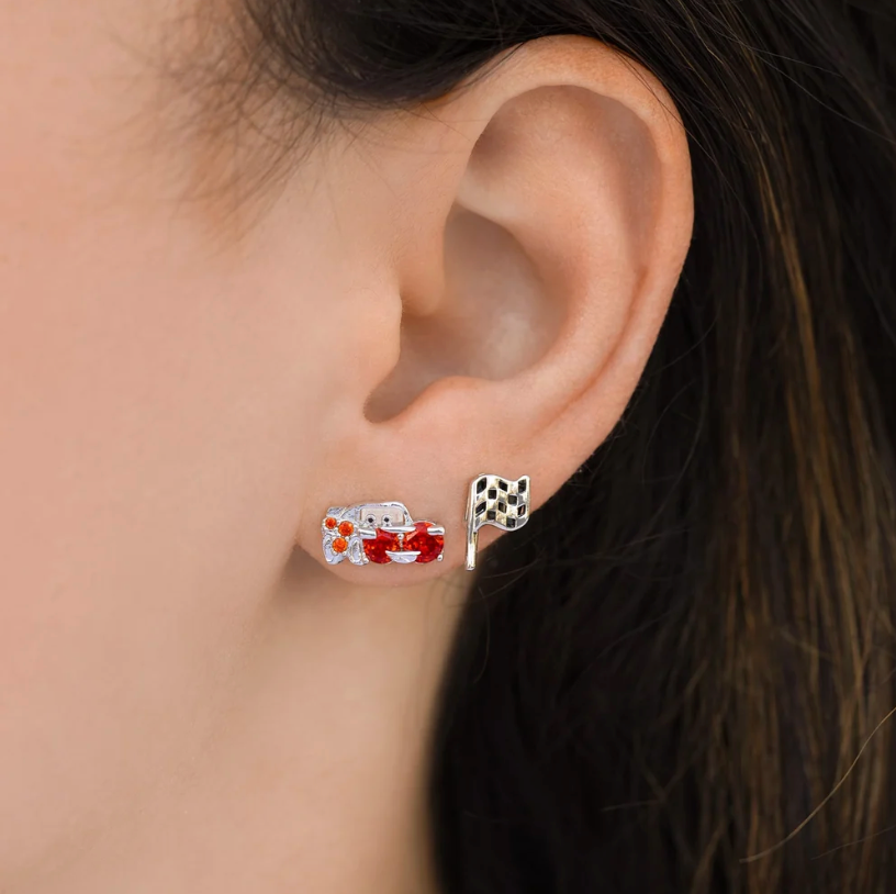 Conjunto de Brincos Carros Mcqueen