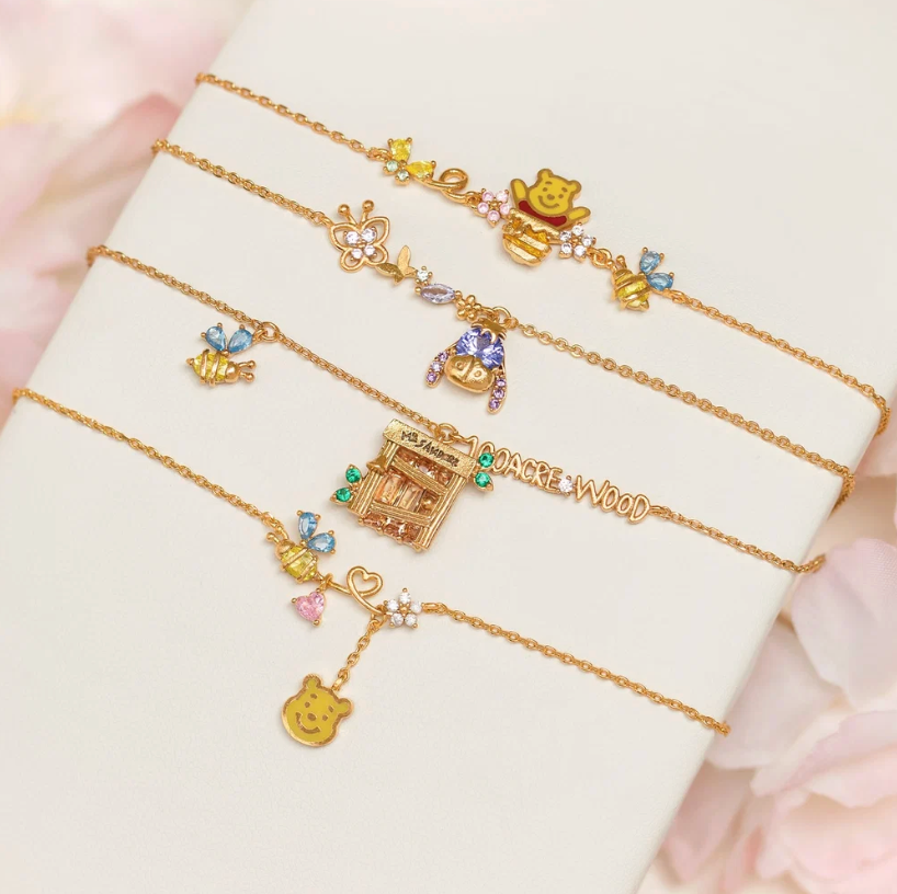 Colar Bosque dos Cem Acres – Ursinho Pooh da Disney