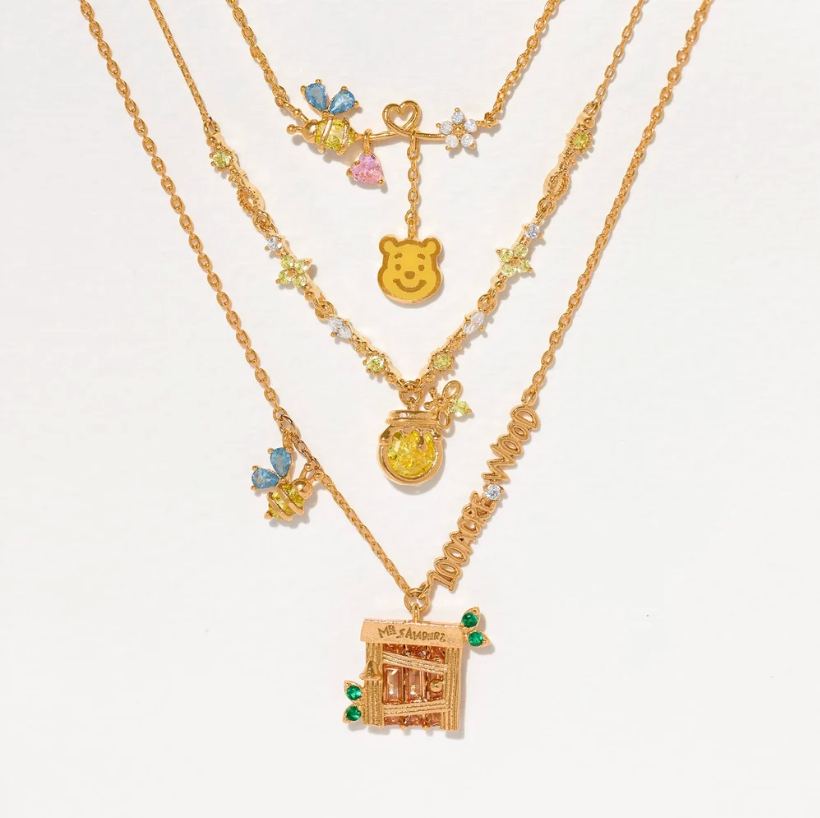 Colar Bosque dos Cem Acres – Ursinho Pooh da Disney