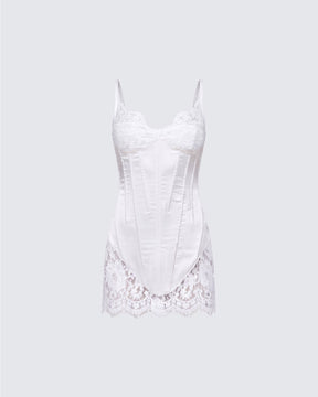 Vestido Corset Rosie Branco