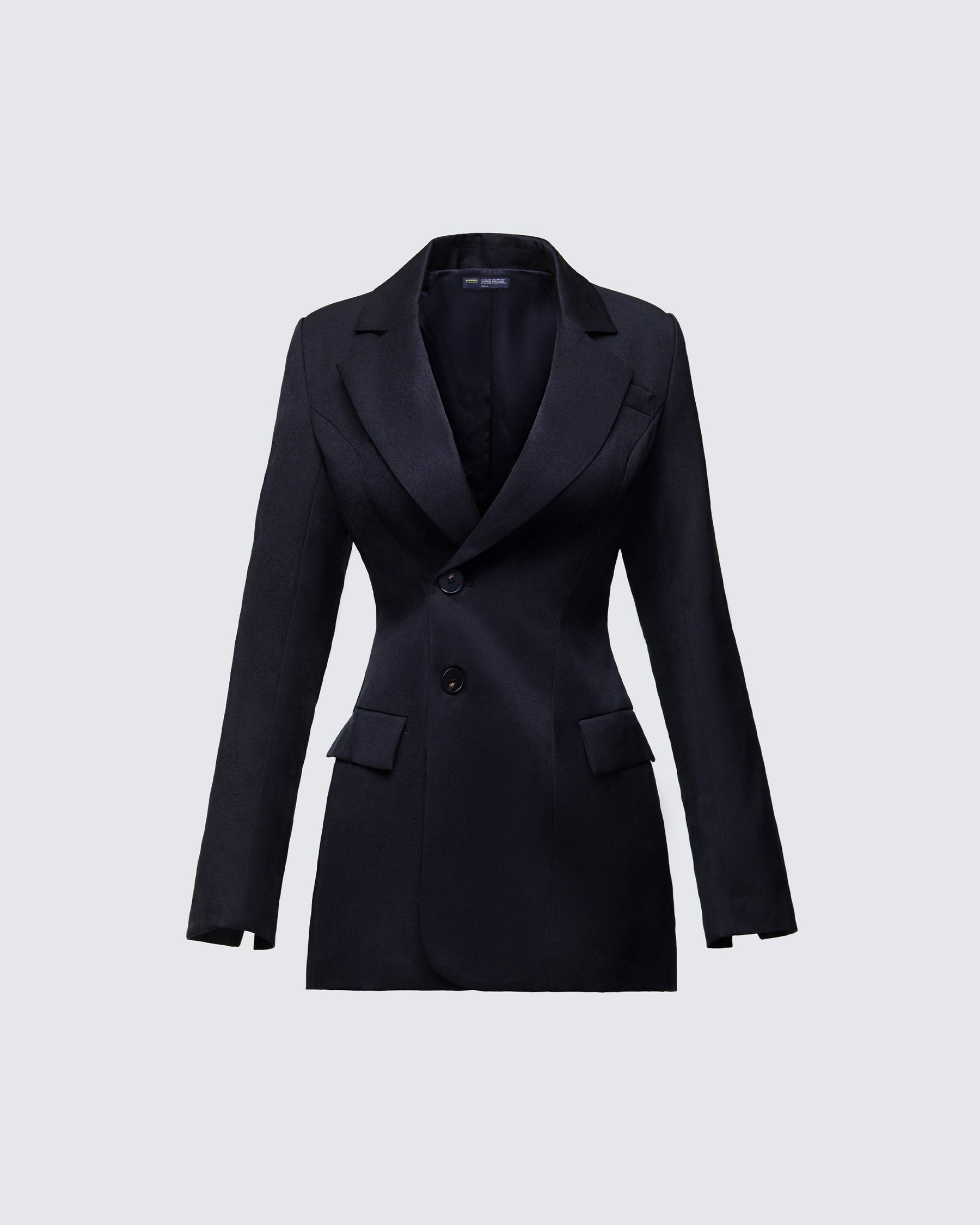 Blazer Zila Preto Acinturado